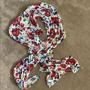 Floral scarf